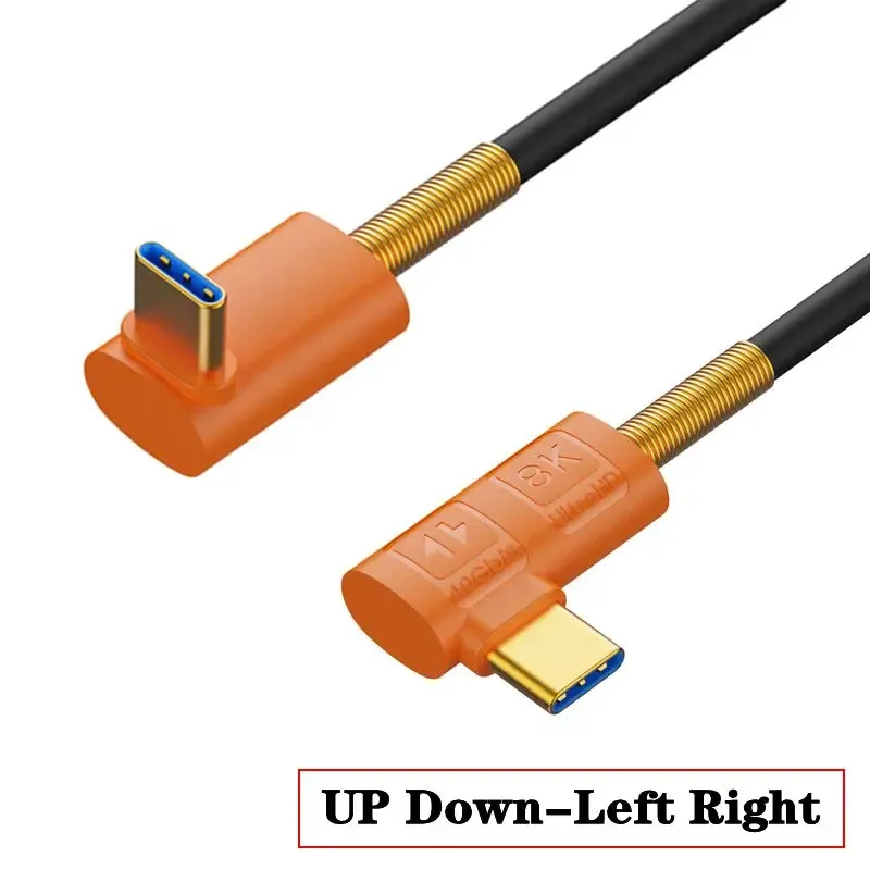 Câble USB4 Type-C vers USB-C en silicone souple - 40 Gbps, PD 240W, Vidéo 8K slide 11