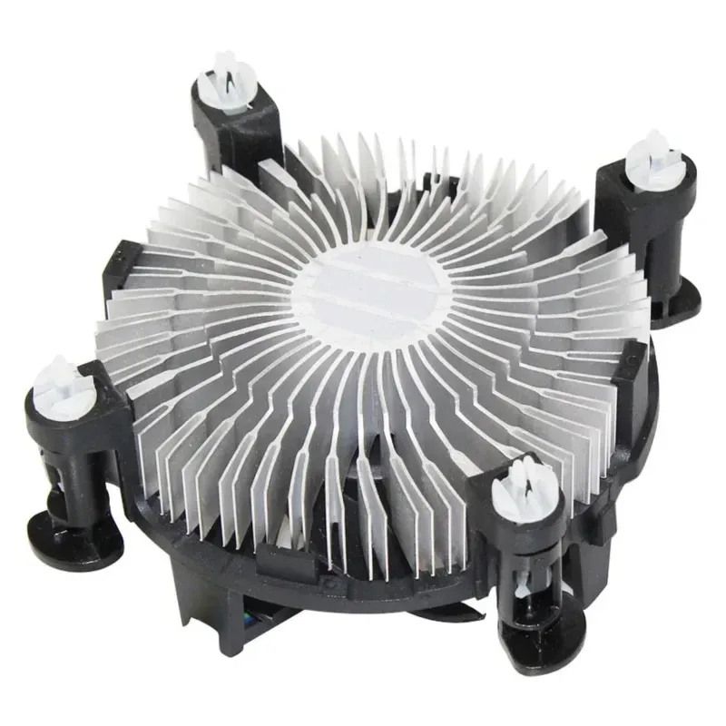 Ventirad CPU en aluminium avec ventilateur 90 mm, connecteur 4 broches, compatible Intel LGA 1150/1155/1156 - Image 5