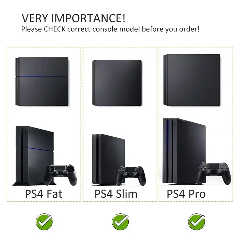 Support vertical de refroidissement antidérapant DATA FROG pour PS4, PS4 Pro et PS4 Slim slide 3