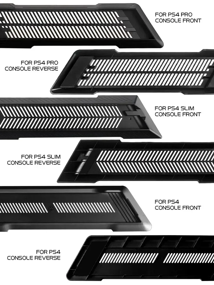 Support vertical de refroidissement antidérapant DATA FROG pour PS4, PS4 Pro et PS4 Slim slide 2