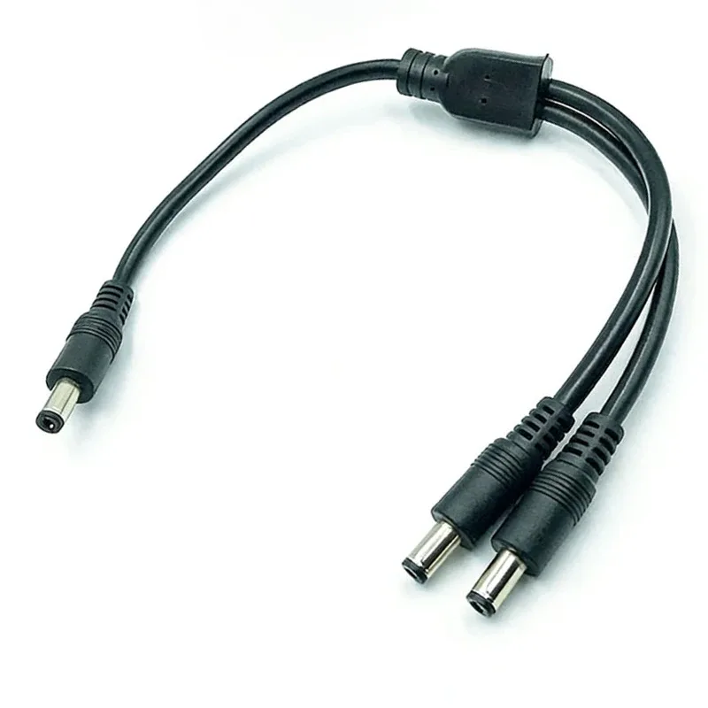 Câble répartiteur d'alimentation DC 5,5 x 2,1 mm (1 femelle vers 2 mâles), 18AWG slide 6