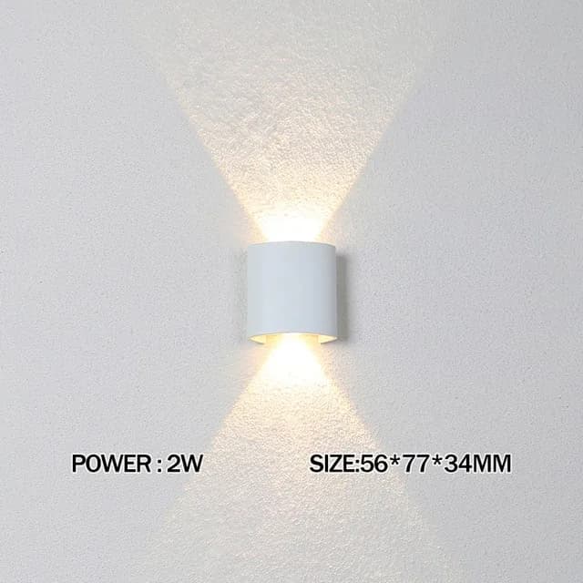 Applique murale LED bidirectionnelle design - Intérieur et Extérieur slide 10