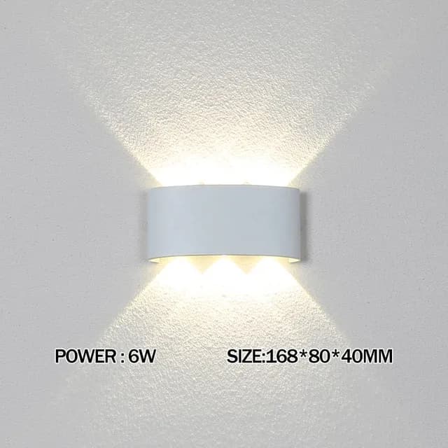 Applique murale LED bidirectionnelle design - Intérieur et Extérieur slide 17