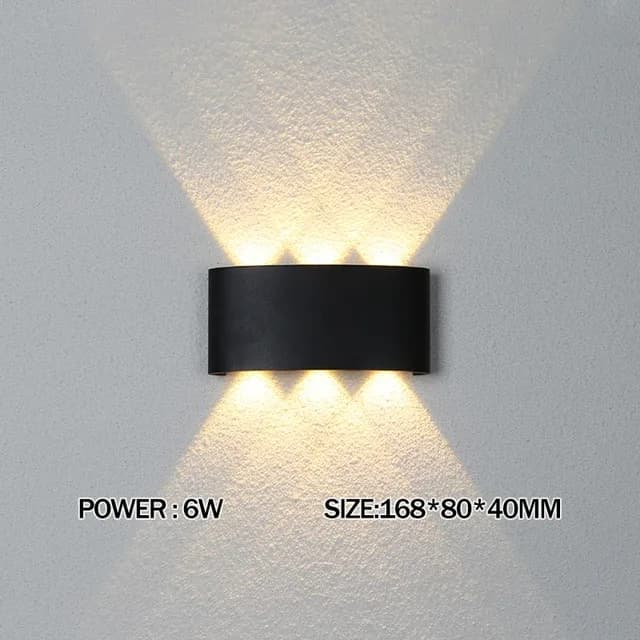 Applique murale LED bidirectionnelle design - Intérieur et Extérieur slide 18