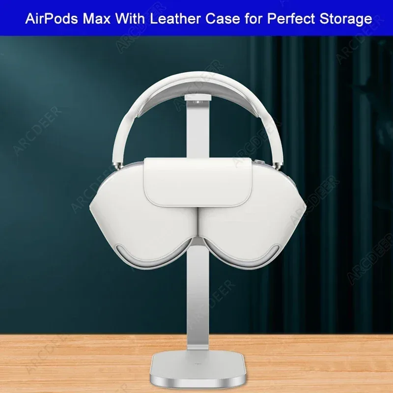 Support de casque universel en aluminium avec chargeur sans fil - Image 4