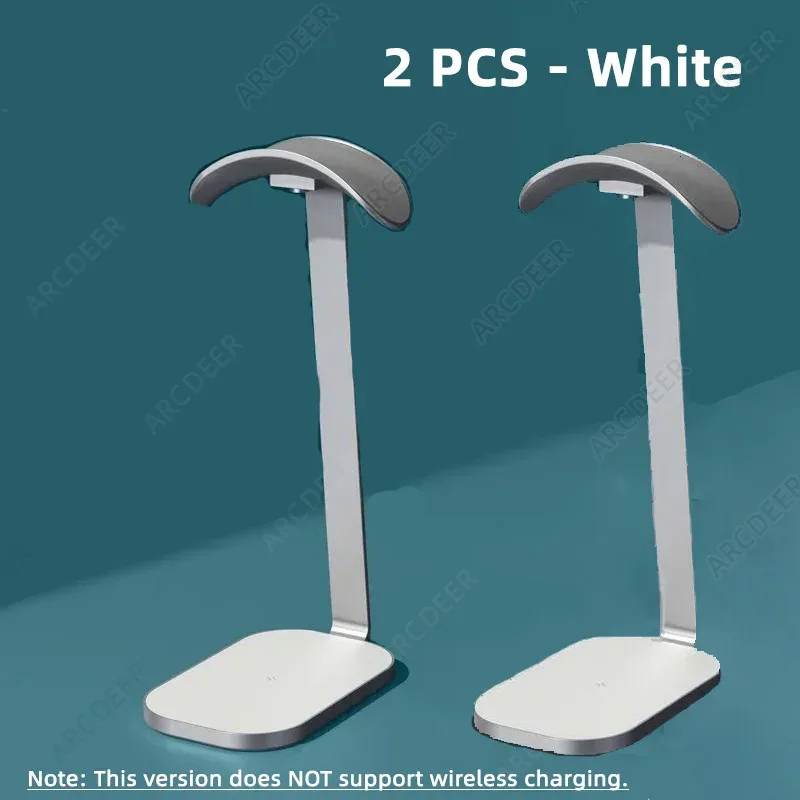 Support de casque universel en aluminium avec chargeur sans fil slide 10