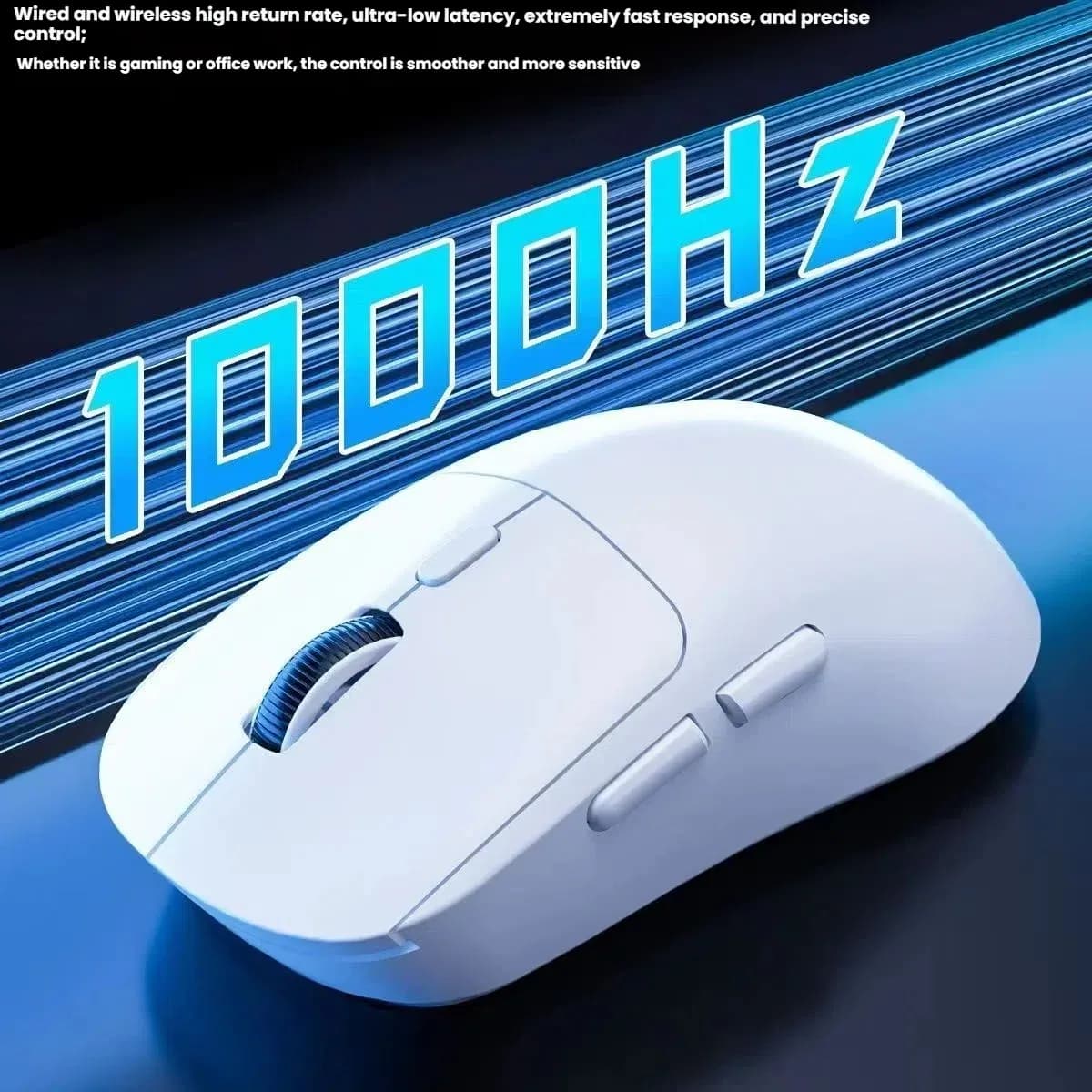Souris gaming sans fil M348 - Bluetooth & 2,4 GHz - 6400 DPI - Batterie longue durée - Image 4