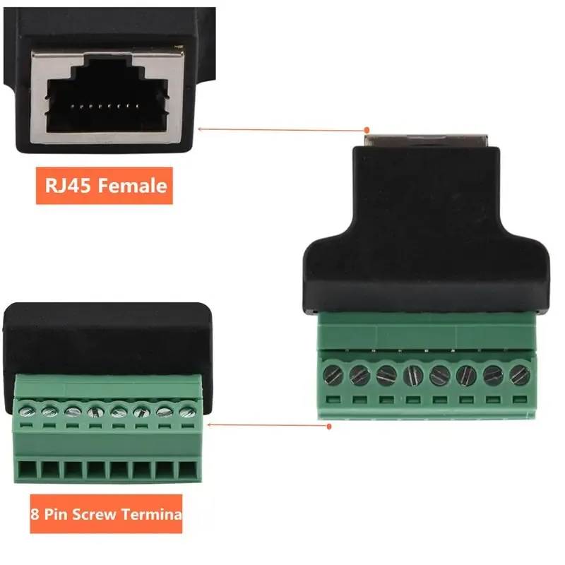 Connecteur Ethernet RJ45 Mâle/Femelle pour DVR de Vidéosurveillance slide 5