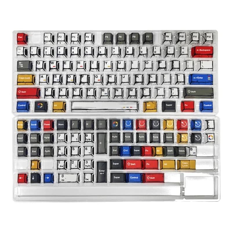 Ensemble de touches style Comic pour clavier mécanique (136 touches) slide 8