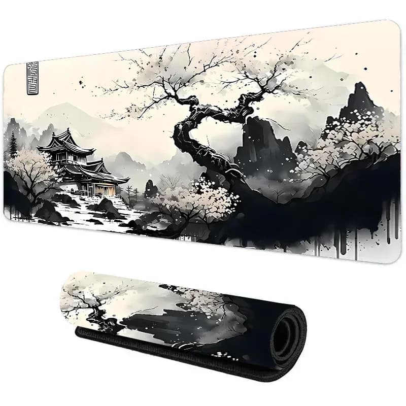 Tapis de souris XXL Clair de lune - 900 x 400 mm - Antidérapant - Image 3