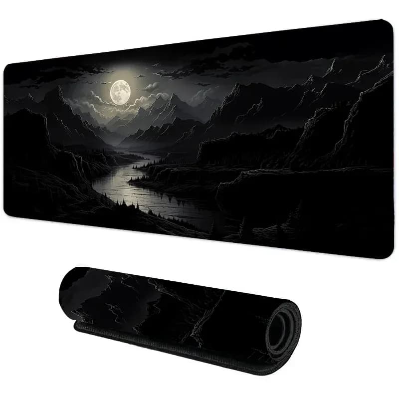 Tapis de souris XXL Clair de lune - 900 x 400 mm - Antidérapant slide 13