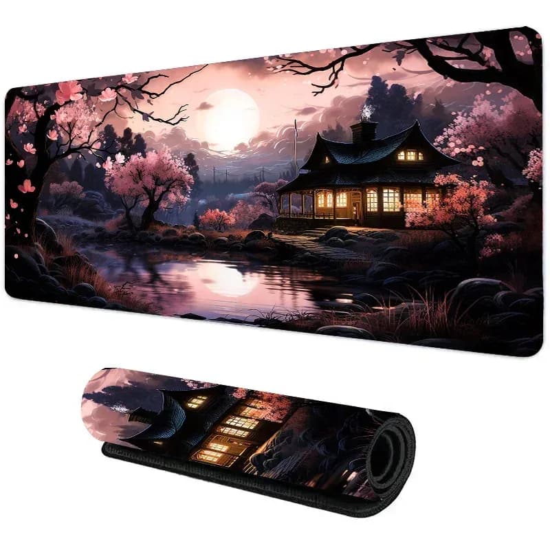 Tapis de souris XXL Clair de lune - 900 x 400 mm - Antidérapant slide 8