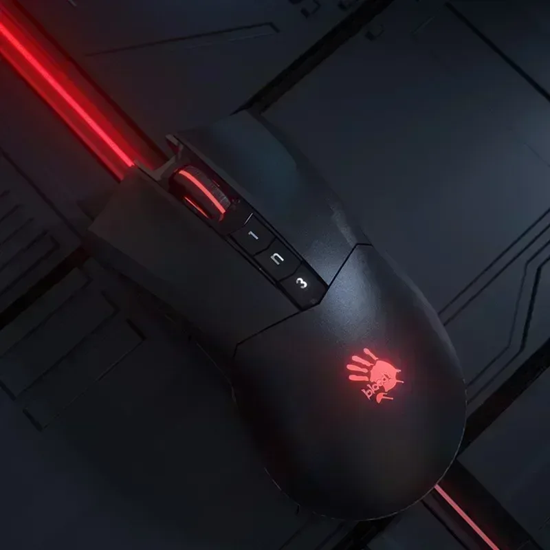 Souris gaming sans fil Bloody R90 PLUS - RGB, ergonomique et programmable - Image 5