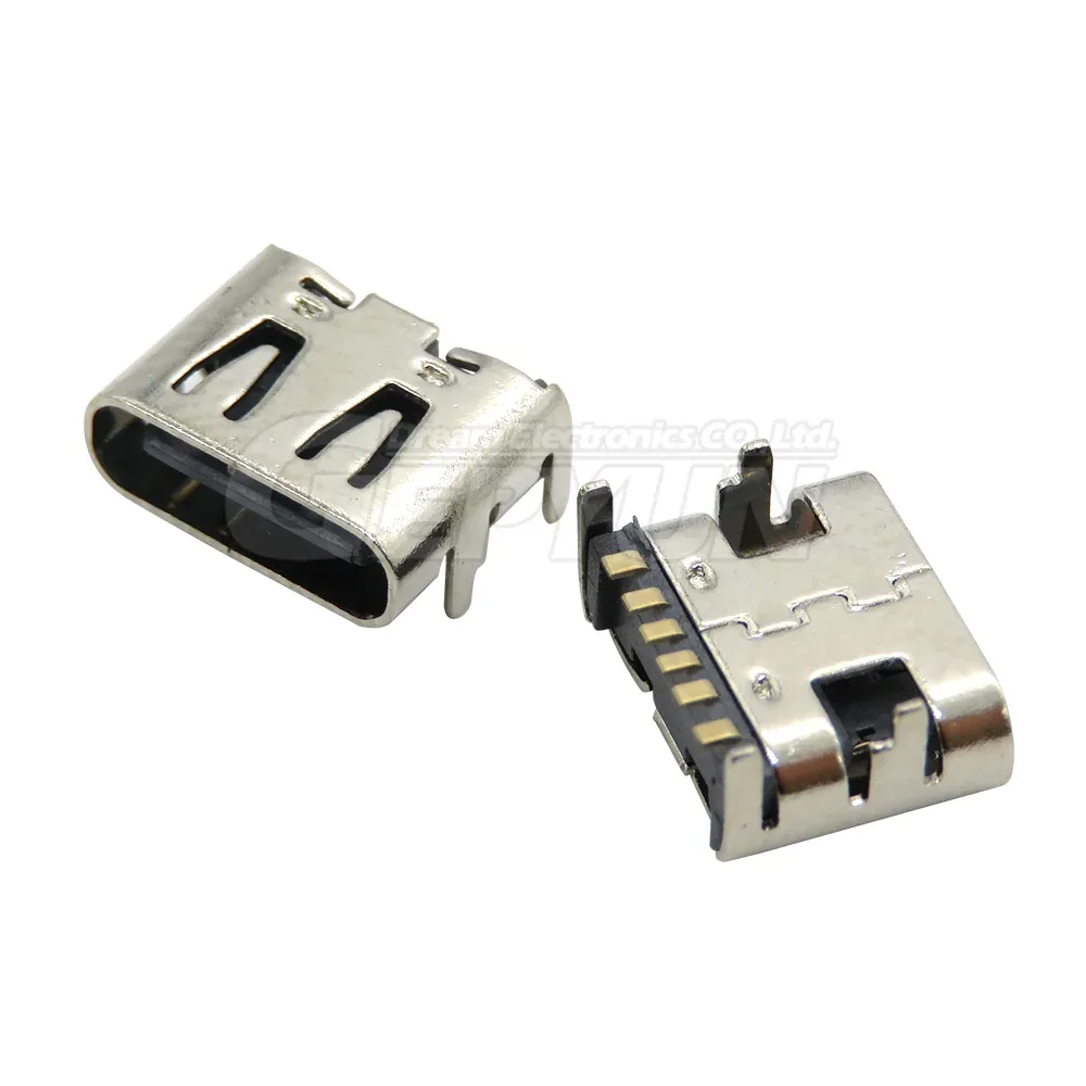 Lot de 10 connecteurs USB-C 3.1 femelles SMT (6, 16 ou 24 broches) - Image 3