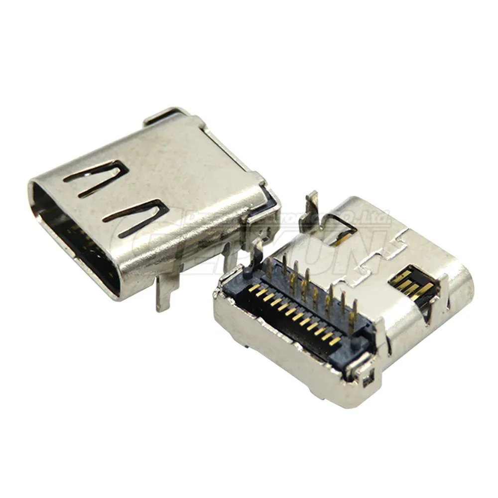 Lot de 10 connecteurs USB-C 3.1 femelles SMT (6, 16 ou 24 broches) - Image 5