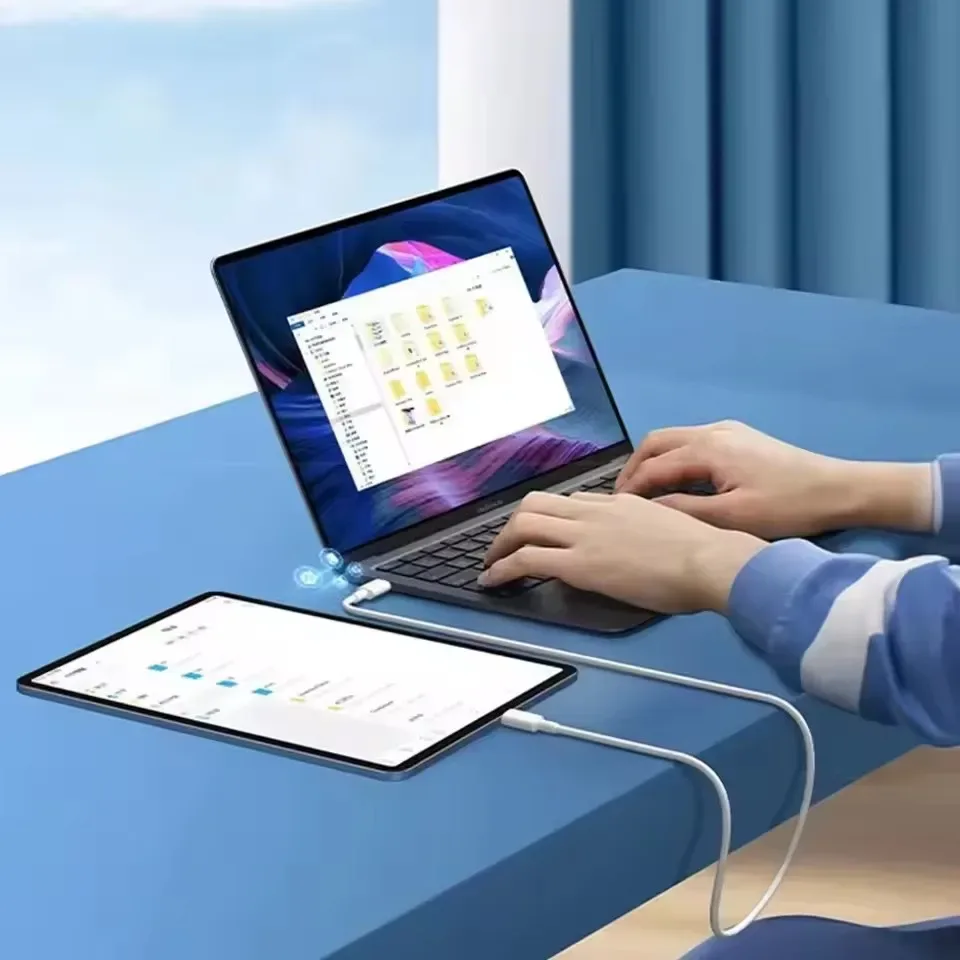Câble de charge ultra rapide USB-C vers USB-C 120W 10A - Image 2