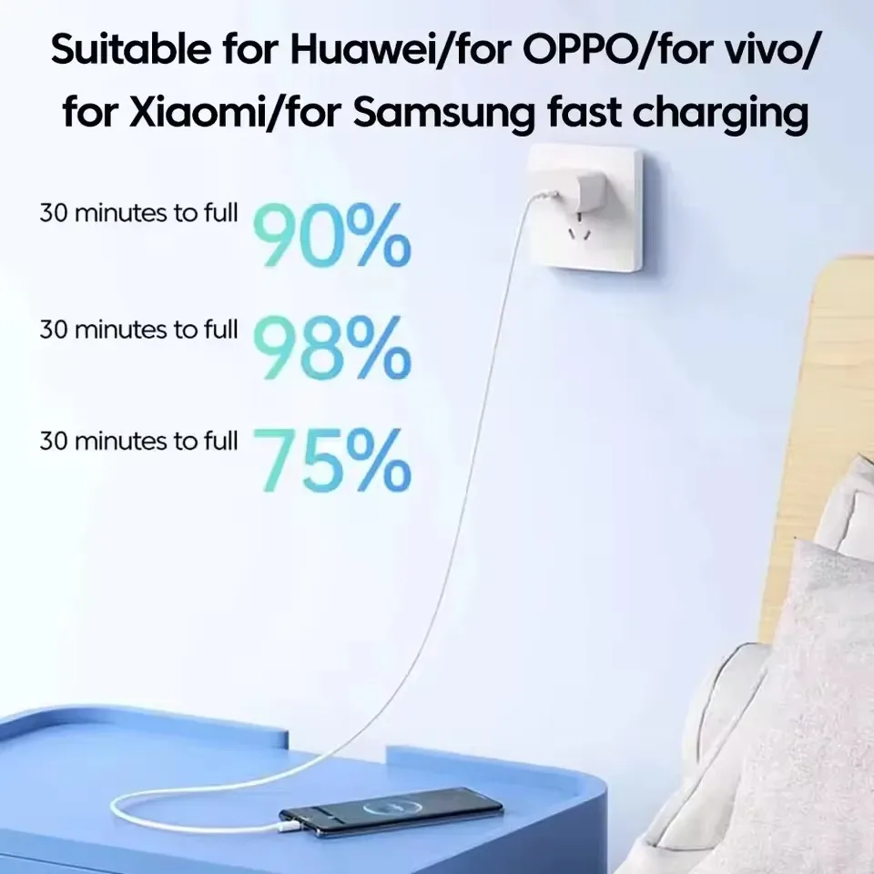 Câble de charge ultra rapide USB-C vers USB-C 120W 10A - Image 5
