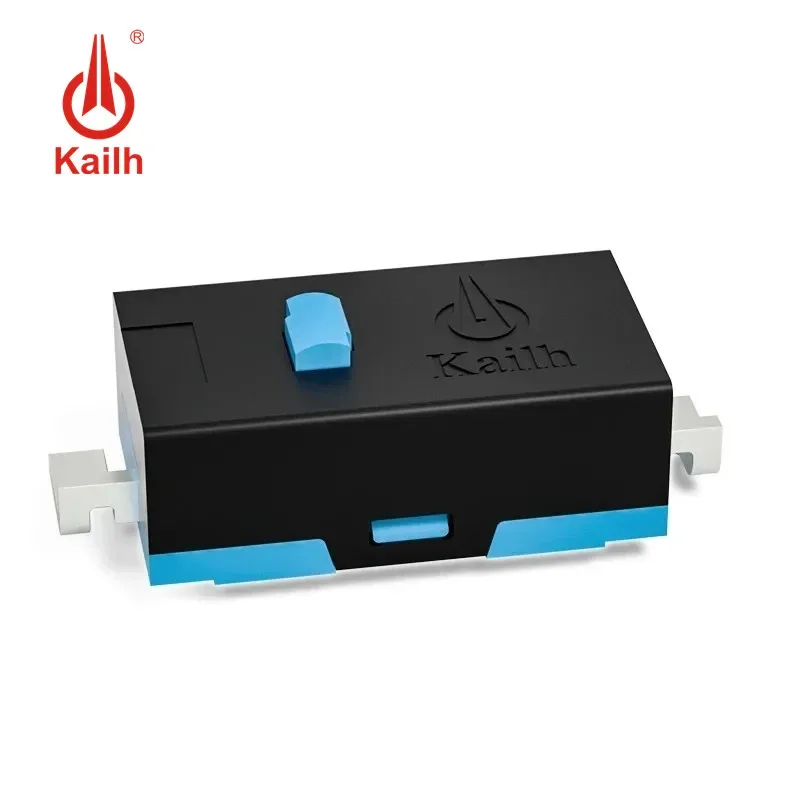 Micro-interrupteur Kailh Mini SMD à point bleu pour boutons latéraux Logitech (M905, G903, G900, G603, G502, GPW, Anywhere MX) - 2 broches