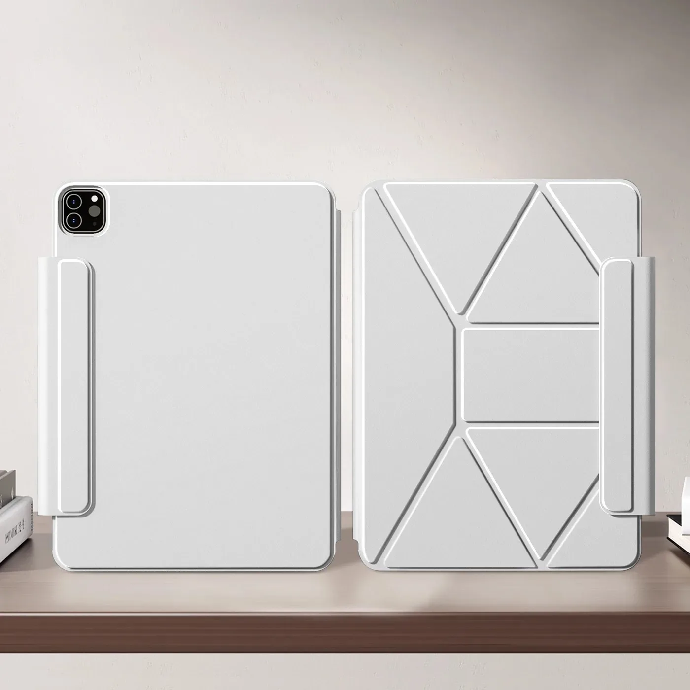 ZOYU Étui avec Support Surélevé et Coque Magnétique Détachable pour iPad Pro, Air et Mini slide 8