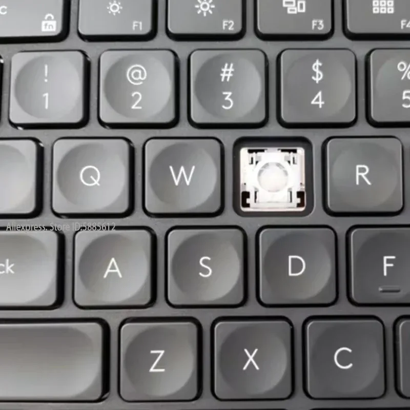 Touches de remplacement et charnières pour clavier Logitech Craft MX - Noir/Gris - Image 1