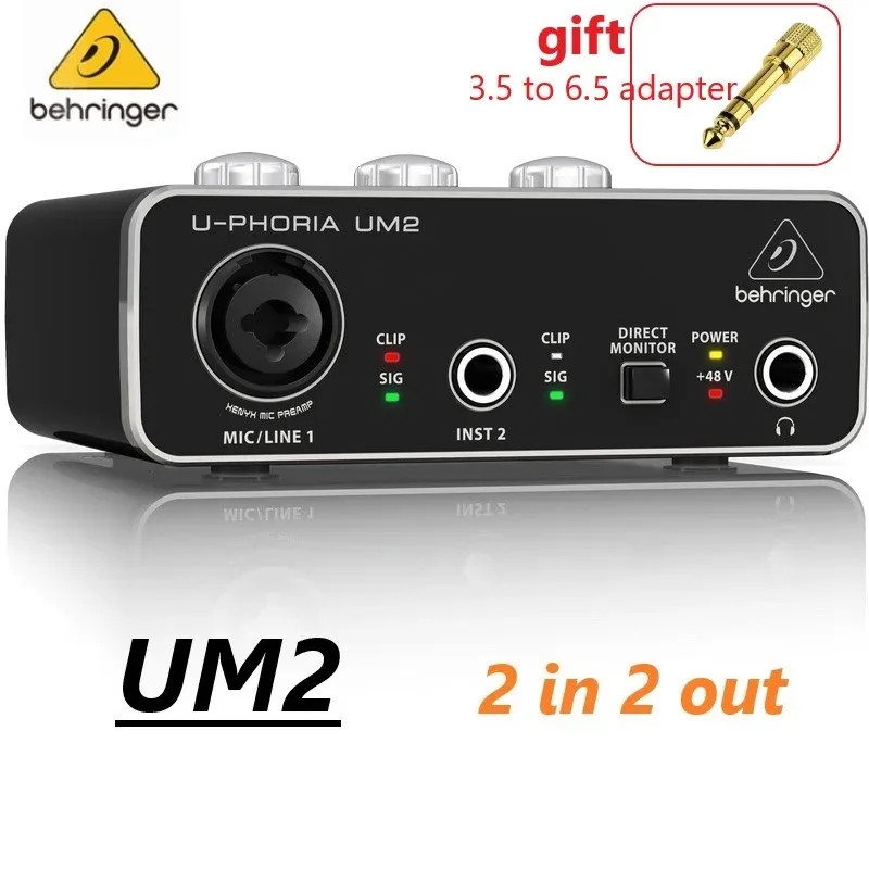 Interface Audio USB Behringer U-Phoria UMC22 / UM2 - Image 2