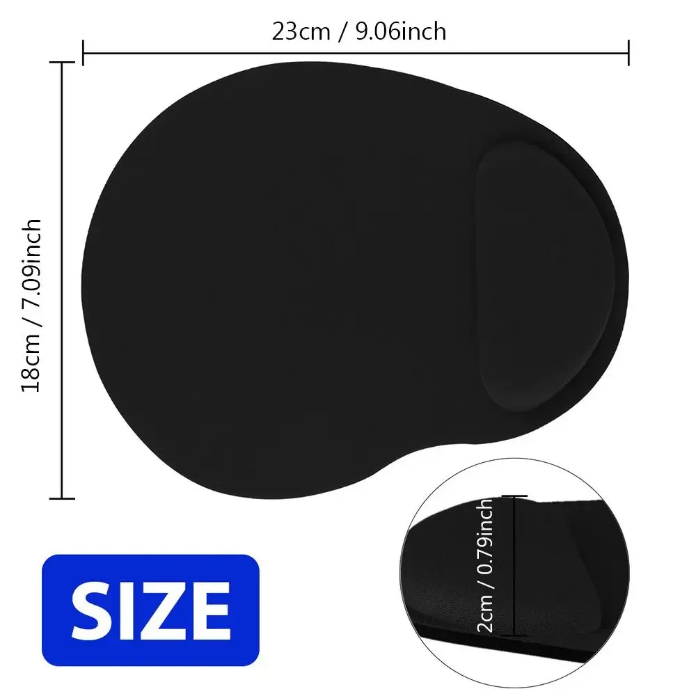 Tapis de souris ergonomique avec repose-poignet antidérapant - Image 6