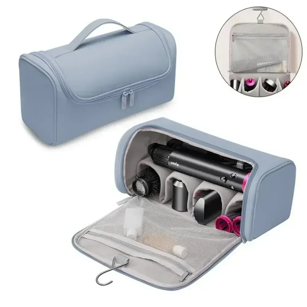 Sac de rangement suspendu de grande capacité pour sèche-cheveux et outils de coiffure - Image 2