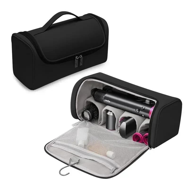 Sac de rangement suspendu de grande capacité pour sèche-cheveux et outils de coiffure slide 8