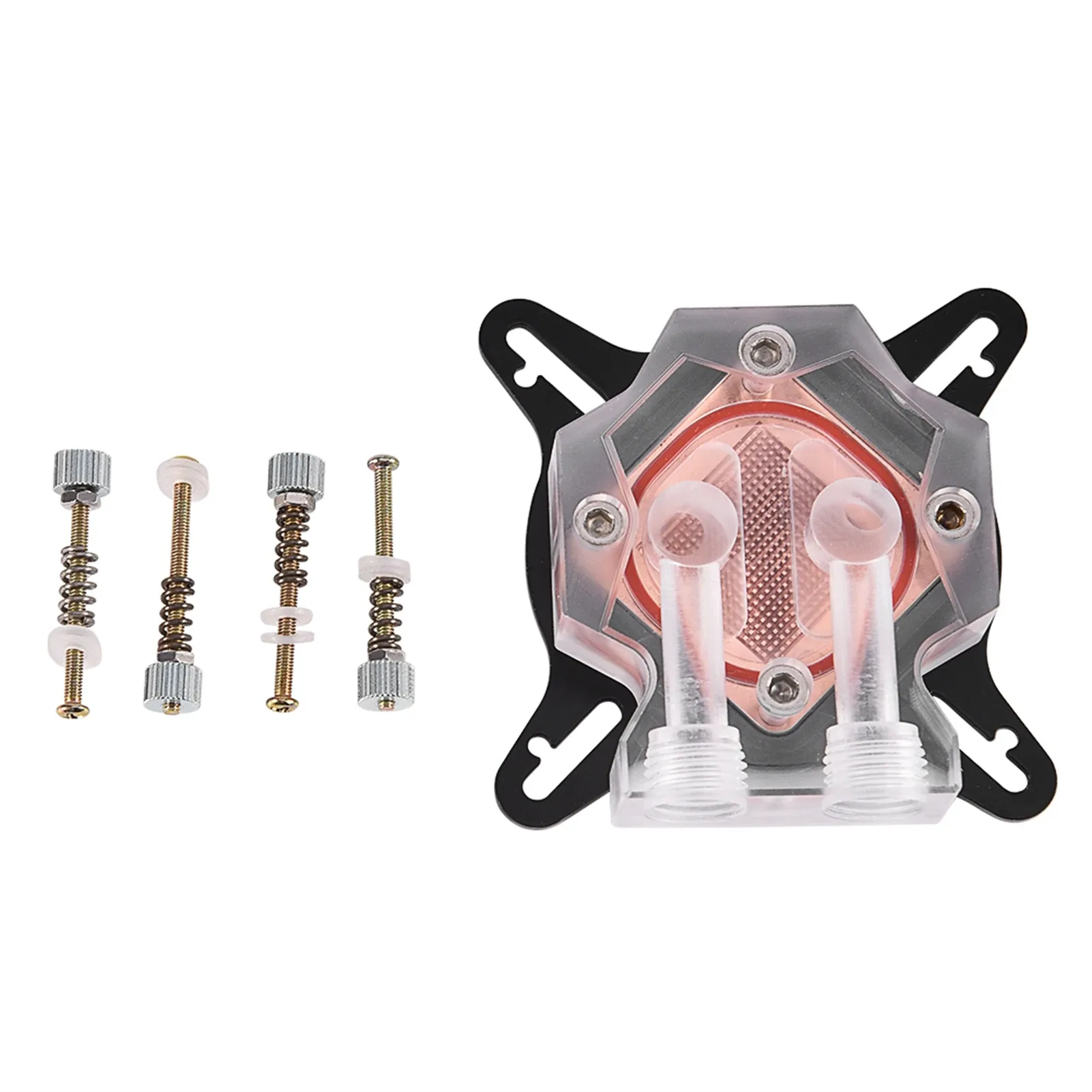 Système de refroidissement liquide universel pour GPU - Bloc en cuivre G1/4, 40 mm - Image 1