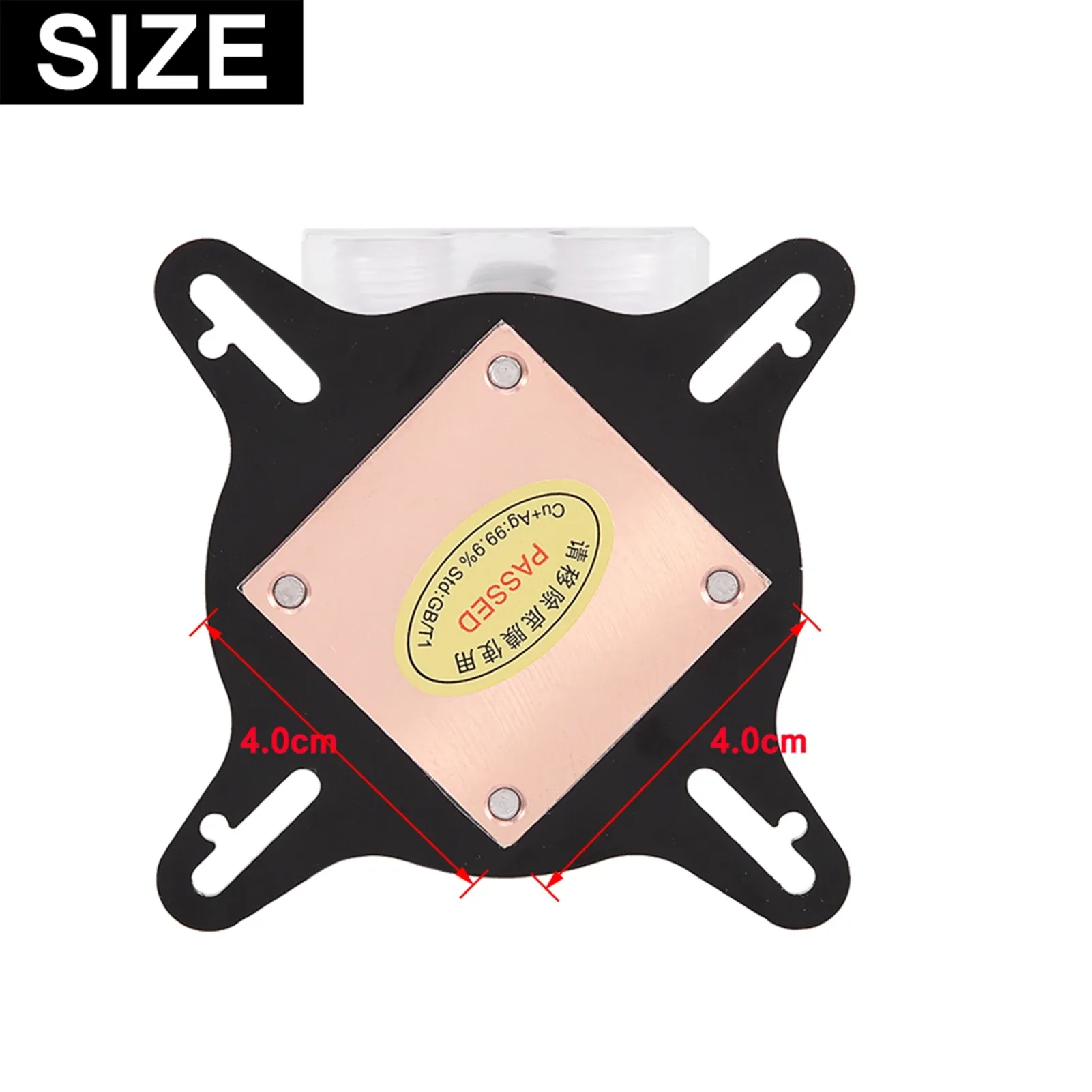 Système de refroidissement liquide universel pour GPU - Bloc en cuivre G1/4, 40 mm - Image 6
