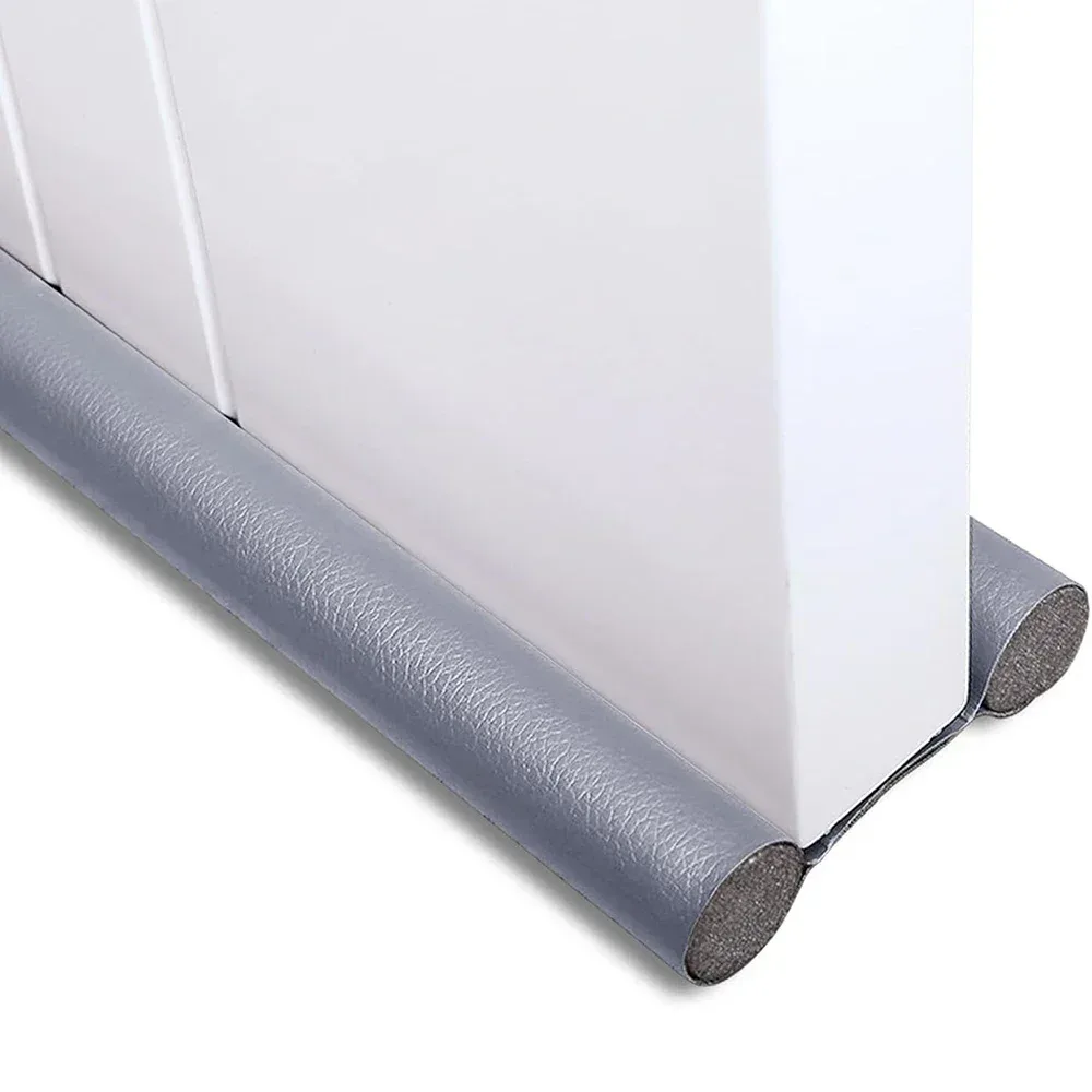 Bande d'étanchéité pour bas de porte en caoutchouc flexible, isolante et insonorisante slide 10