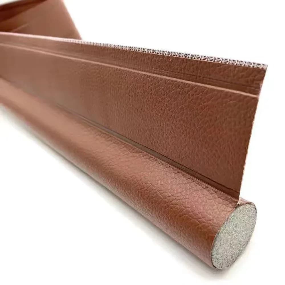 Bande d'étanchéité pour bas de porte en caoutchouc flexible, isolante et insonorisante slide 13