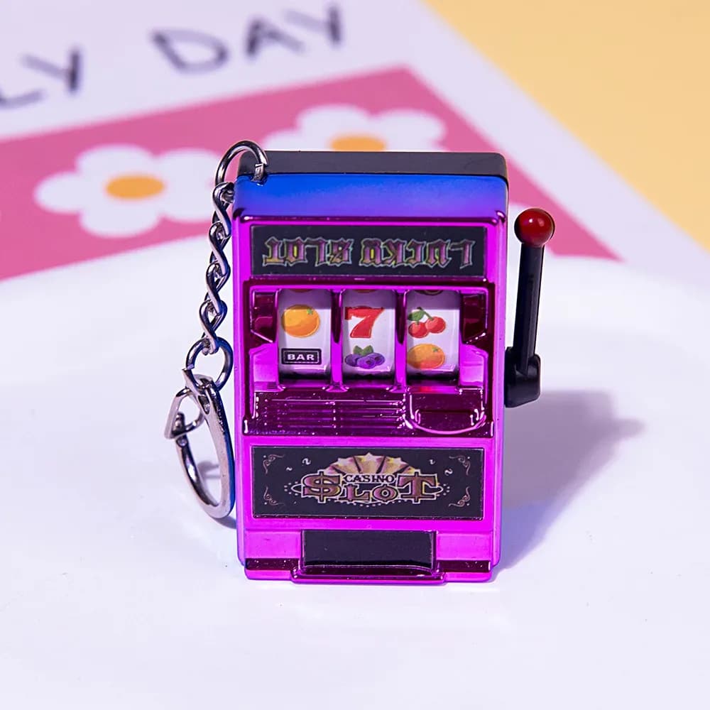 Porte-clés Mini Machine à Sous Casino slide 18