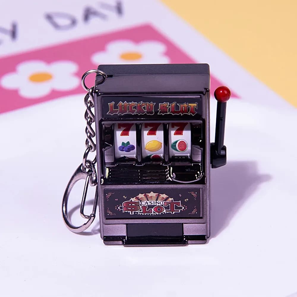 Porte-clés Mini Machine à Sous Casino slide 17