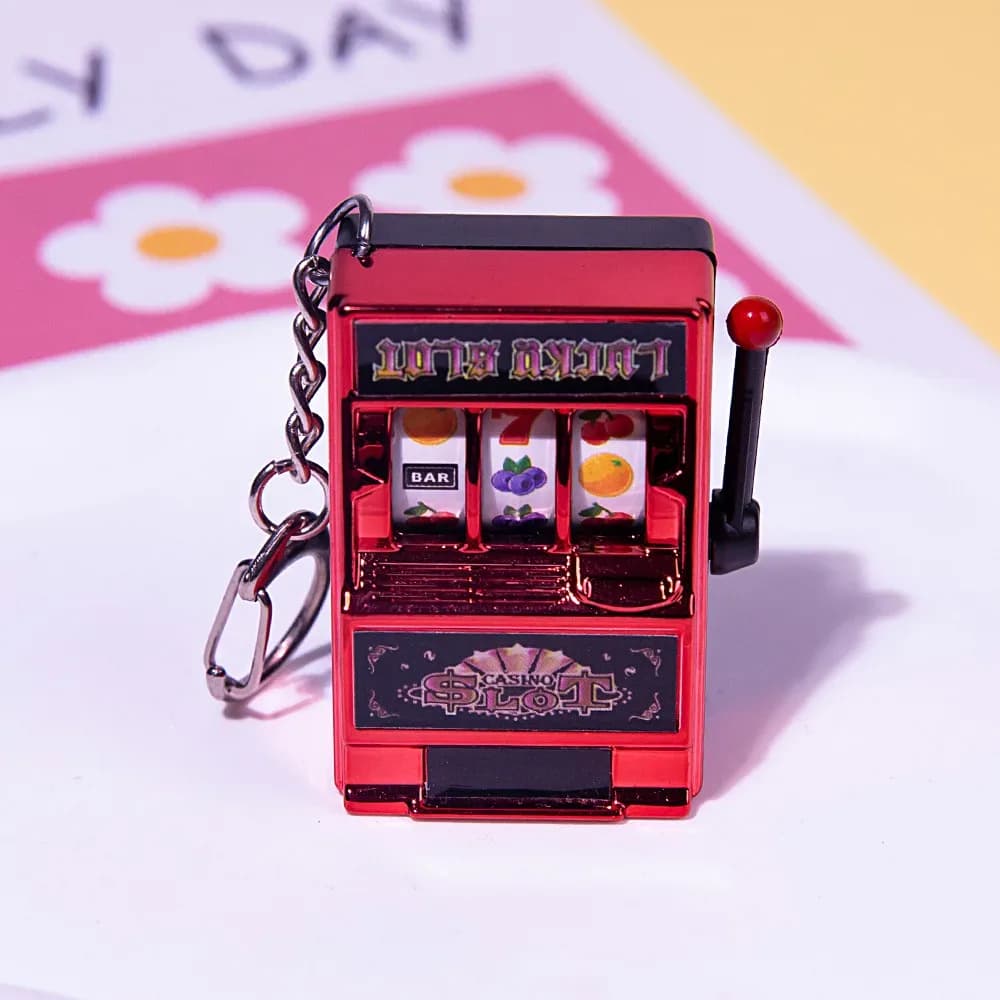 Porte-clés Mini Machine à Sous Casino slide 10