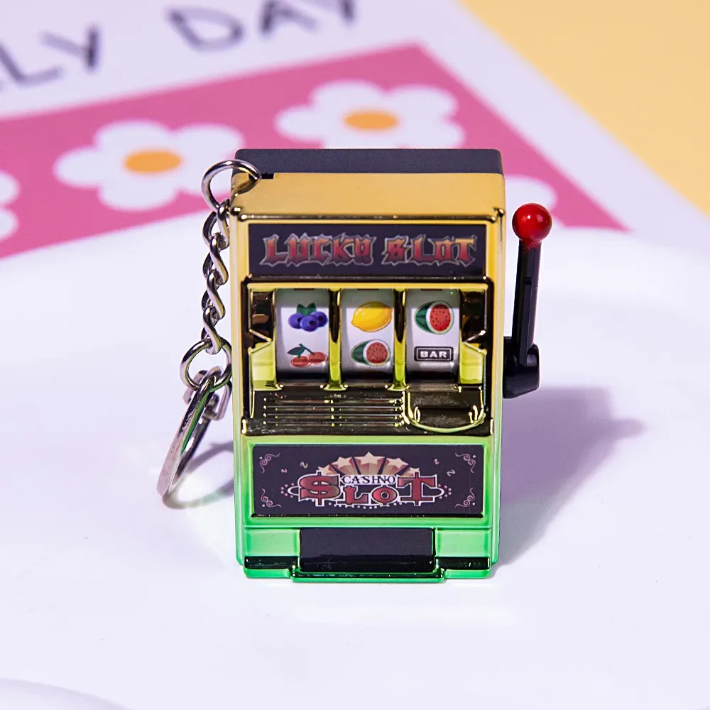 Porte-clés Mini Machine à Sous Casino slide 8