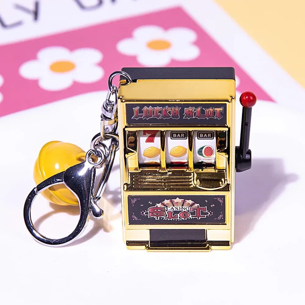 Porte-clés Mini Machine à Sous Casino slide 7