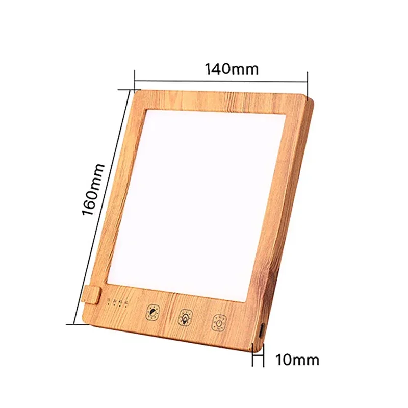 Lampe de luminothérapie LED 10000 Lux à intensité réglable et 3 modes de couleur slide 6