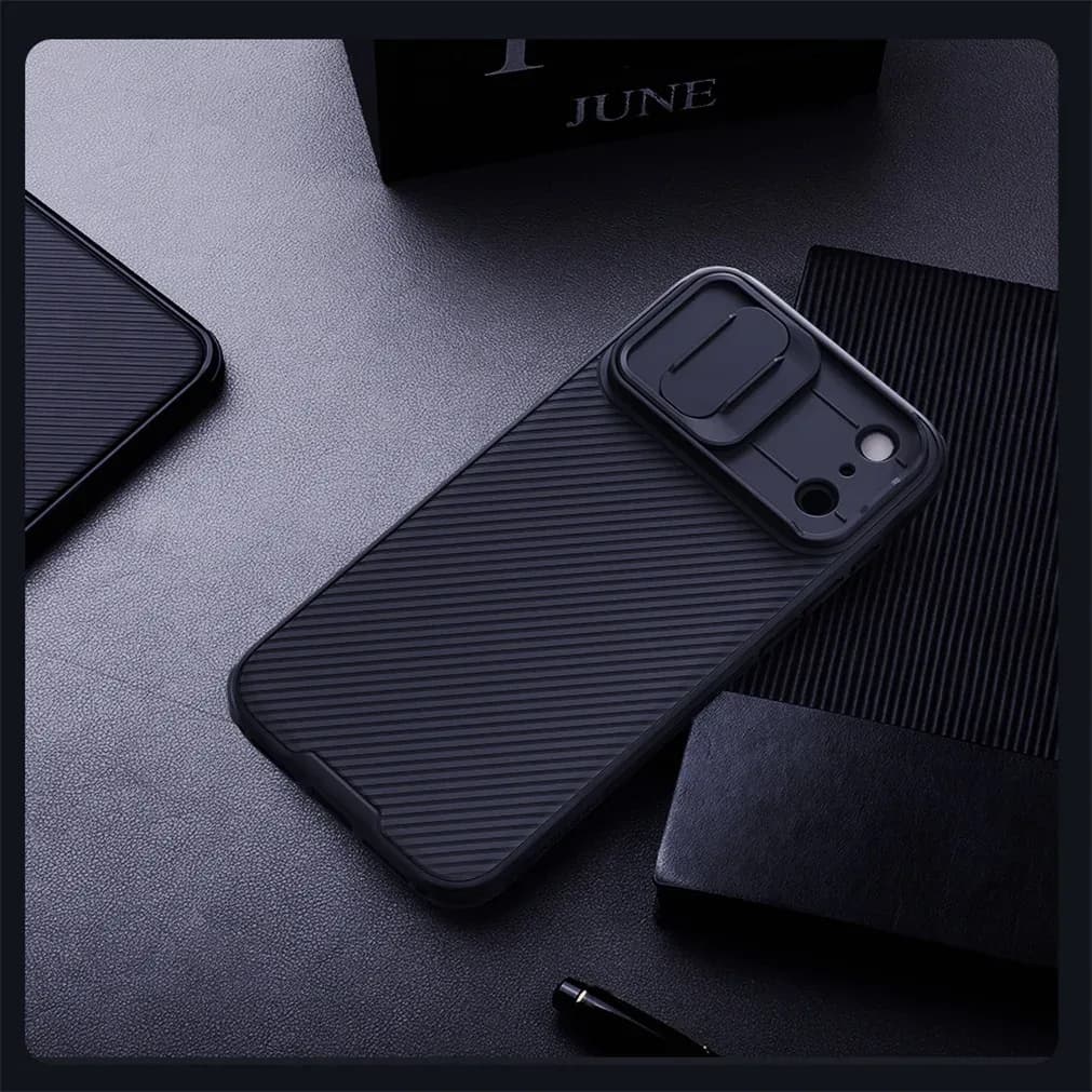 NILLKIN Coque CamShield Pro pour iPhone 17, 17 Air, 17 Pro et 17 Pro Max - Compatible MagSafe avec Protection Caméra Coulissante - Image 6