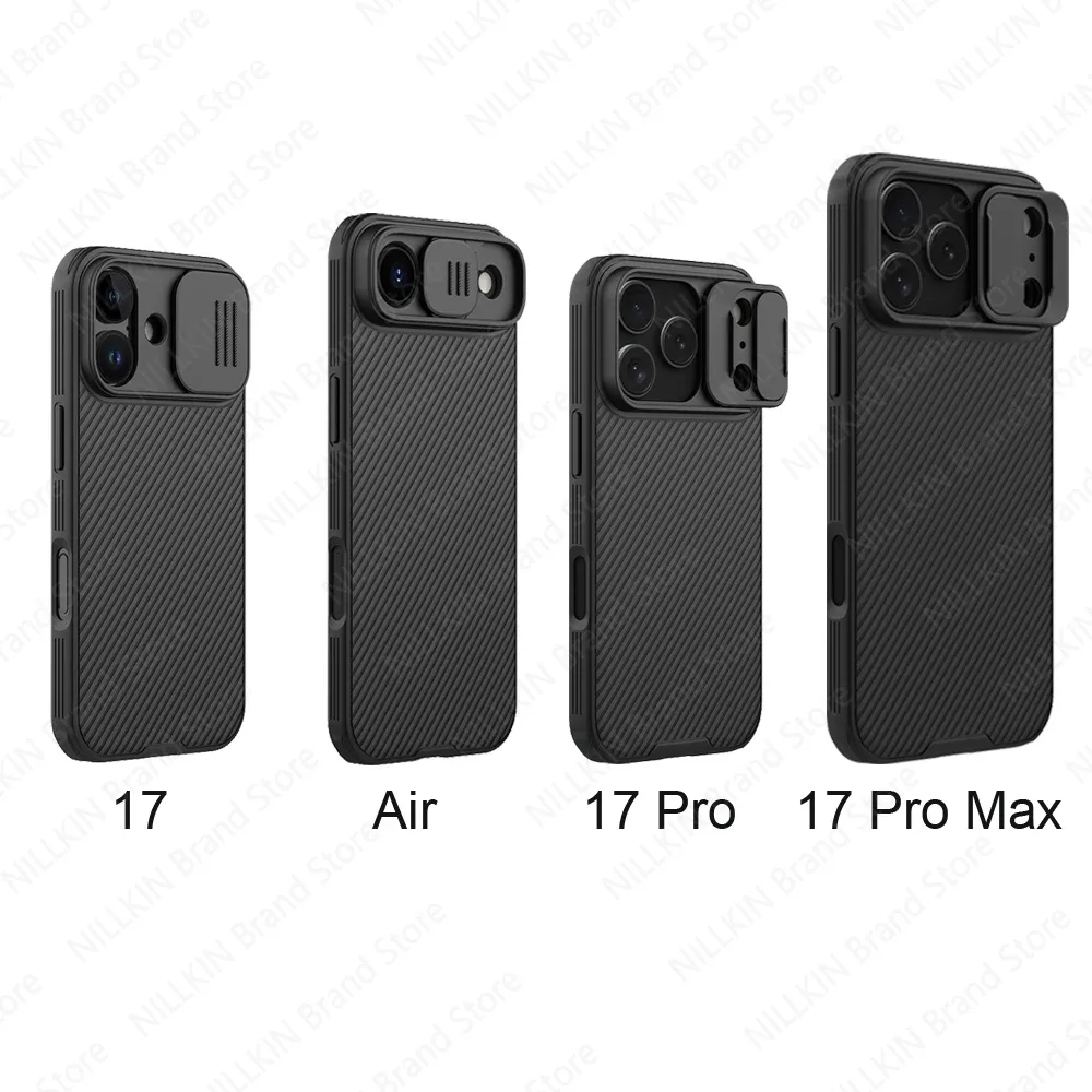 NILLKIN Coque CamShield Pro pour iPhone 17, 17 Air, 17 Pro et 17 Pro Max - Compatible MagSafe avec Protection Caméra Coulissante slide 7