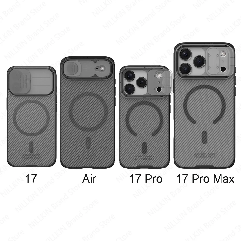 NILLKIN Coque CamShield Pro pour iPhone 17, 17 Air, 17 Pro et 17 Pro Max - Compatible MagSafe avec Protection Caméra Coulissante slide 8