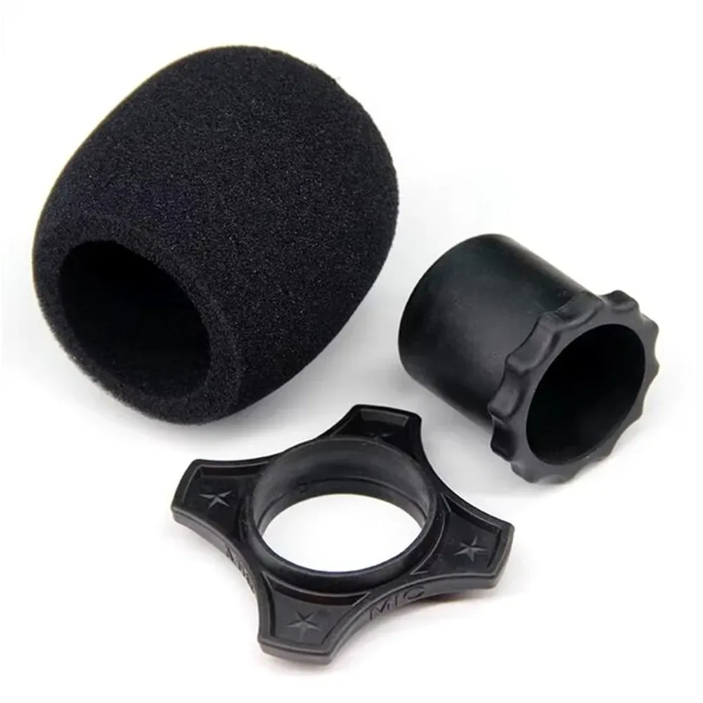 Kit de Protection en Silicone pour Microphone : Anneau Anti-roulis et Base Antidérapante slide 11