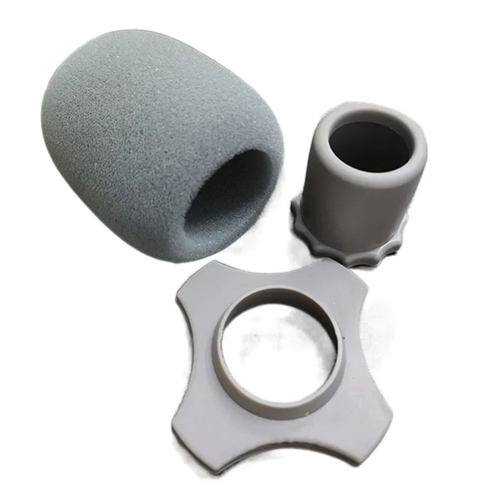 Kit de Protection en Silicone pour Microphone : Anneau Anti-roulis et Base Antidérapante slide 10