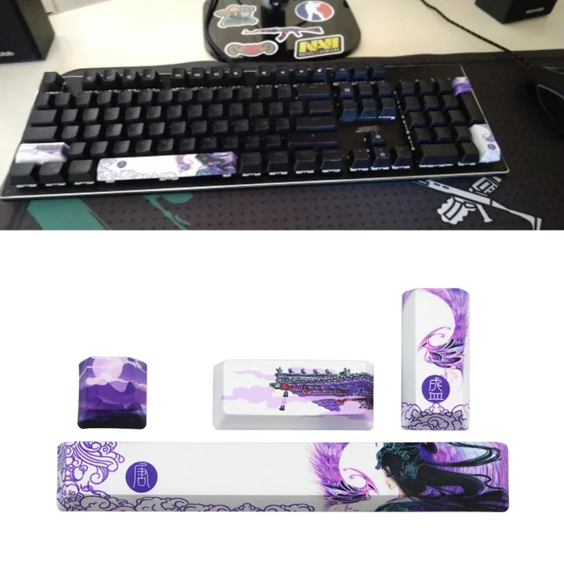 Barre d'espace 6.25u profil Dynasty pour clavier mécanique - Image 2
