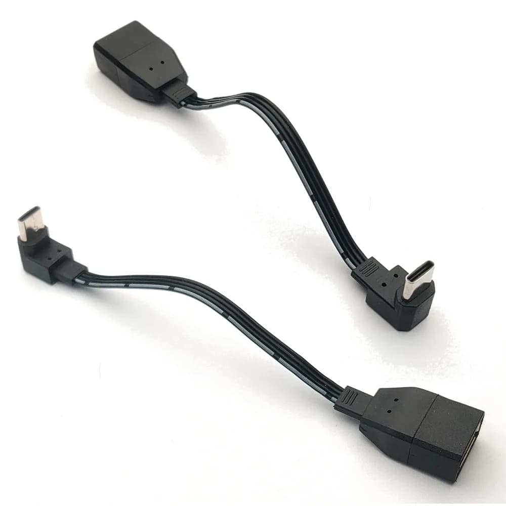 Câble Adaptateur USB 3.1 Type-C vers USB 2.0 Femelle OTG (5cm - 50cm) - Image 4