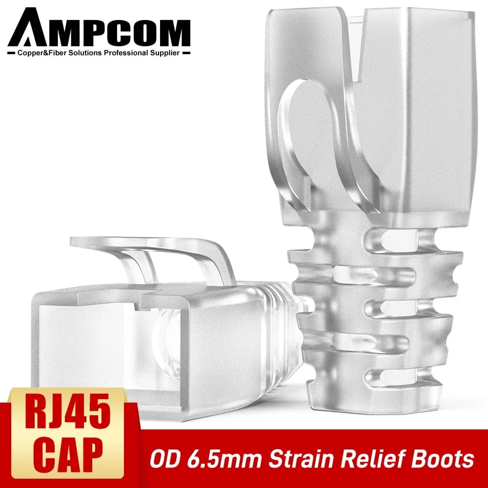 AMPCOM - Manchons anti-traction pour connecteurs RJ45 (6,5/7,5/8,0 mm) - Compatible CAT5E à CAT8 slide 14