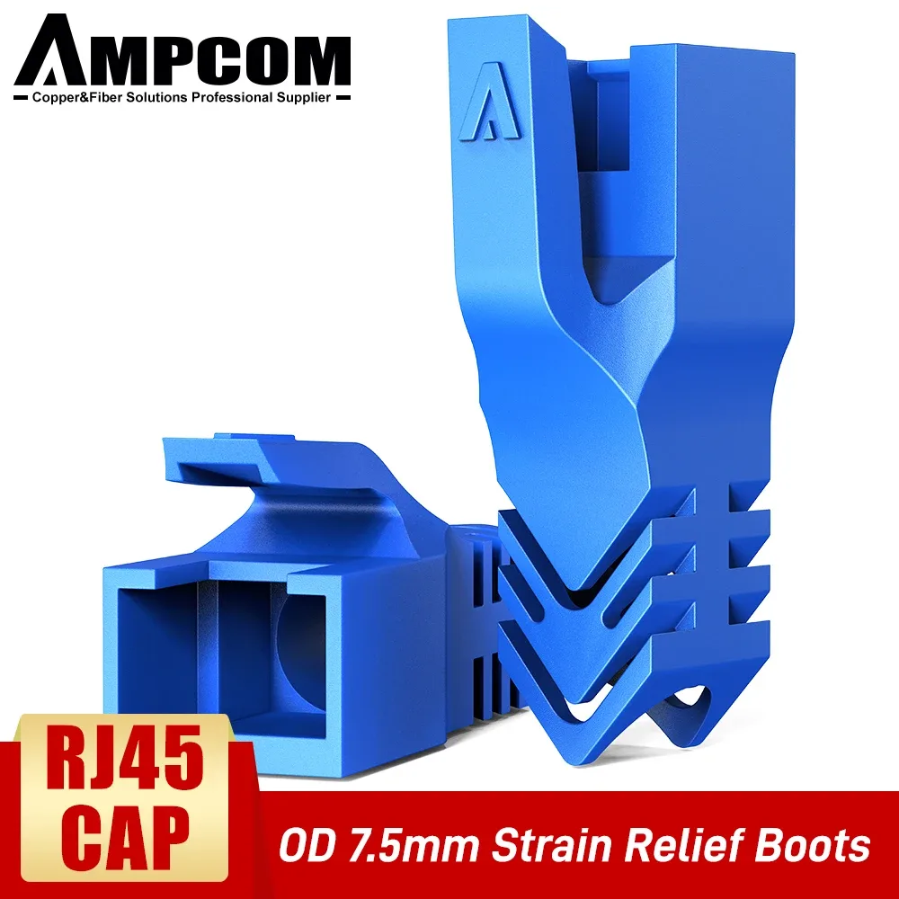 AMPCOM - Manchons anti-traction pour connecteurs RJ45 (6,5/7,5/8,0 mm) - Compatible CAT5E à CAT8 slide 12