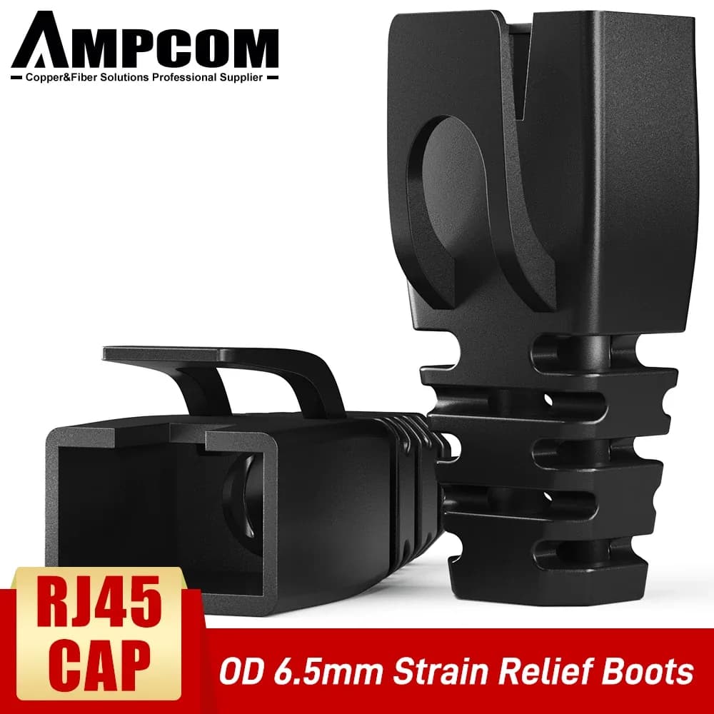 AMPCOM - Manchons anti-traction pour connecteurs RJ45 (6,5/7,5/8,0 mm) - Compatible CAT5E à CAT8 slide 9