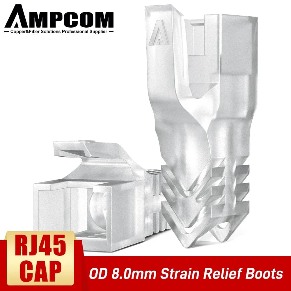 AMPCOM - Manchons anti-traction pour connecteurs RJ45 (6,5/7,5/8,0 mm) - Compatible CAT5E à CAT8 slide 17