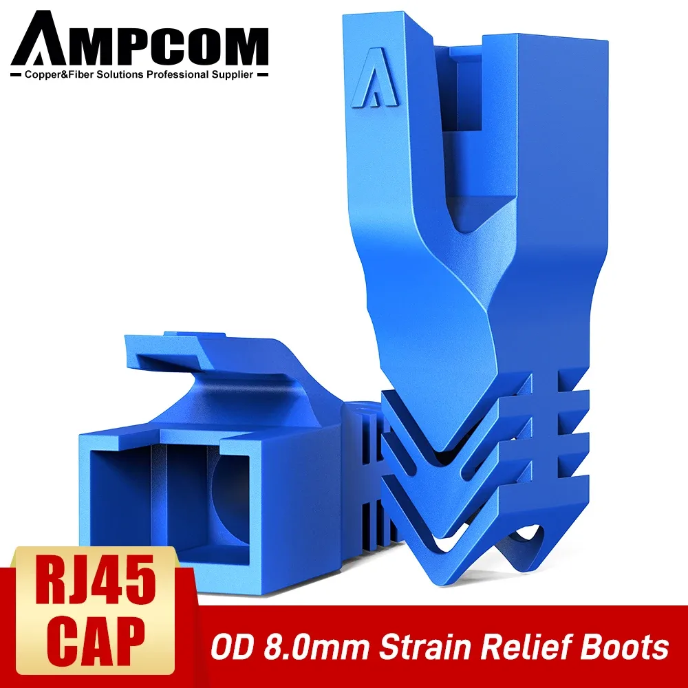 AMPCOM - Manchons anti-traction pour connecteurs RJ45 (6,5/7,5/8,0 mm) - Compatible CAT5E à CAT8 slide 16
